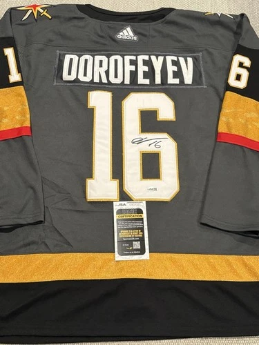 JSA COA PAVEL DOROFEYEV Signed Autographed Vegas Golden Knights Hockey Jersey