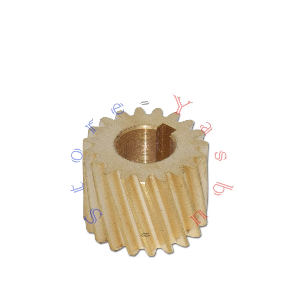 YASBU GETRIEBE FÜR HOBART E6128 E6228 28LB KARTOFFELSCHÄLER HALBER BEUTEL MESSINGMOTOR - 19 ZÄHNE