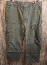 Carhartt B11-MOS Original Dungaree Fit Carpenter Pants Sz 38X32 Work VTG 04/08 