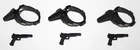 PURGE 40 General Hawk Gun Holster Belt Lot GIJOE CLASSIFIED SERIES 6" Scale 1/12