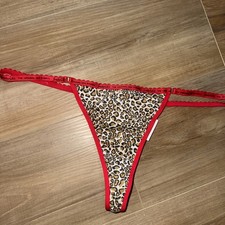 VTG Frederick's Of Hollywood Animal "The Original Sex Symbol" Thong XL NWT RARE