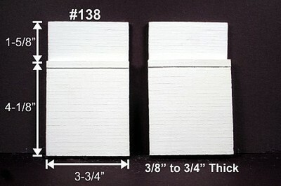 Monroe Models 138 Ho Maßstab Brücke Abutement Breit 2