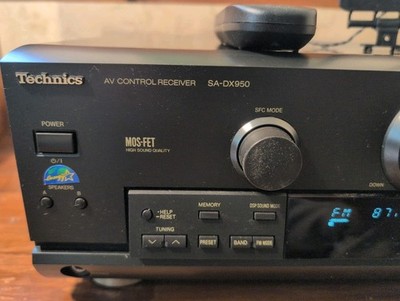 Technics SA DX950 5.1 Channel 500 Watt Receiver for sale online | eBay