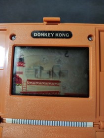 Vintage Nintendo Donkey kong Multi Scren Game and watch cib French Version JUNK