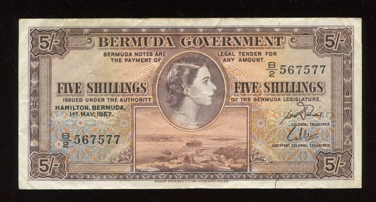 1957 Bermudian Paper Money for sale | eBay