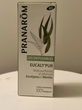 Pranarom Eucaly'pur eucalyptus et menthe 30ml certifié bio (usage en diffuseur)