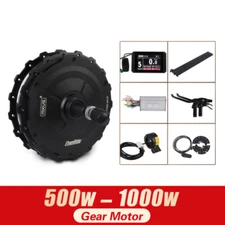 48V 500W 1000W Electric Bike Conversion Kit Ebike Front Rear Wheel Hub Motor Kit