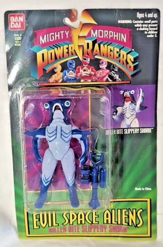 1994 Killer Bite Slippery Shark Evil Space Aliens Vintage Power Rangers