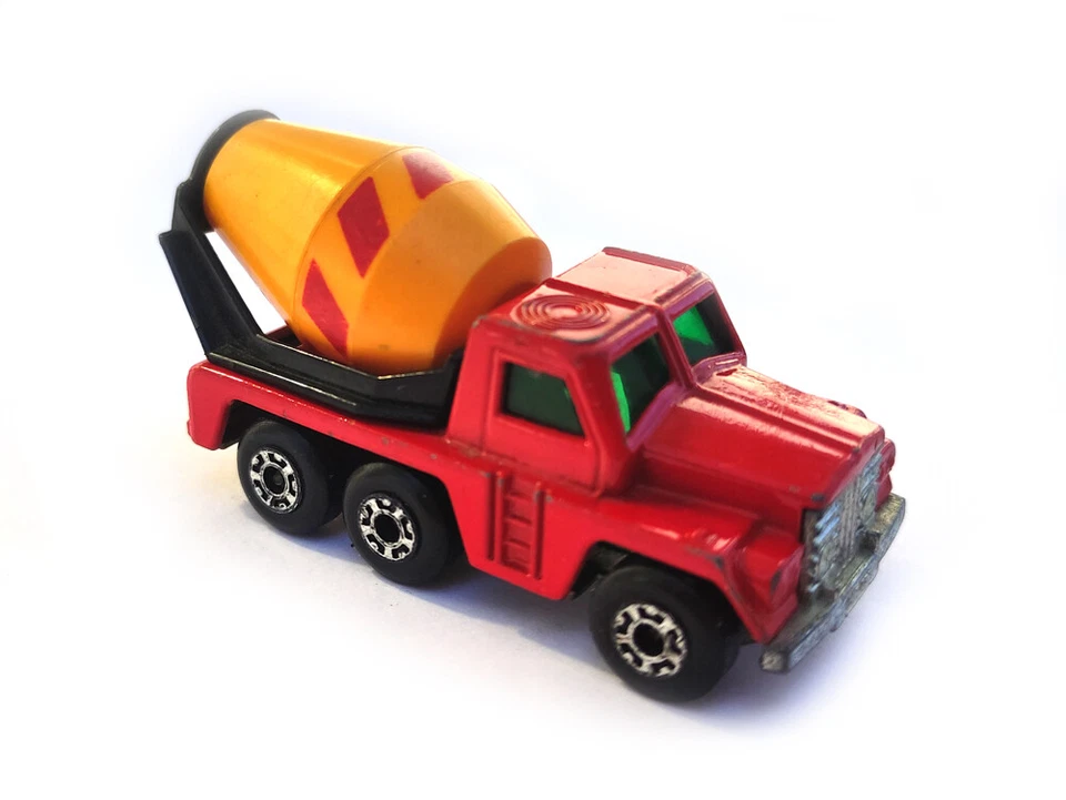 MATCHBOX Cement Truck SUPERFAST # 19 Vintage 1976 Modellino Camion Betoniera - Immagine 2 di 3