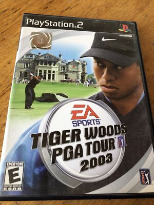 Tiger Woods PGA Tour 2003 (Sony PlayStation 2, 2002)--Case  Only No Game