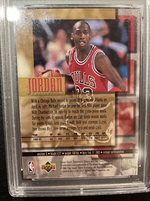 1995 Upper Deck Coll Michael Jordan #JC2 PSA 8 NM- MINT 3000