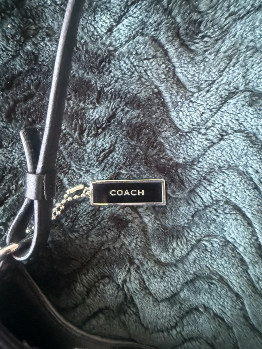 Vintage Coach 8134 Shoulder bag Black Leather | eBay UK