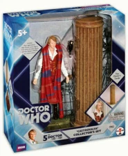 Doctor Who: 5th Doctor and Master's TARDIS - CASTROVALVA  Action Figure Set