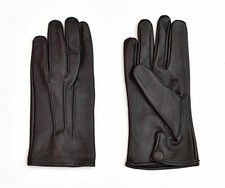 Genuine Leather Unlined Dress Gloves with Snaps Perfect Fit Premium Soft Durable