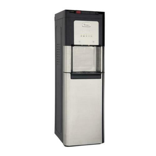 whirlpool all stainless steel and nickel self cleaning bottom loading water cooler