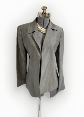 NEW Kasper Blazer Size 10 Suit Separates Jacket Bonus Fabric Pin Executive NEW