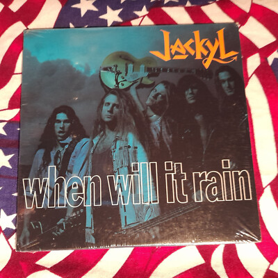 J A C K Y L .. when will it rain .. * 1993 * USA - PROMO * NEW & factory sealed