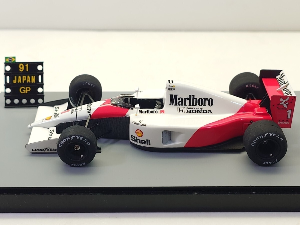McLaren MP 4/6 , 1991 GP. Japan #1 Ayrton Senna , 1/43 Minicar | eBay