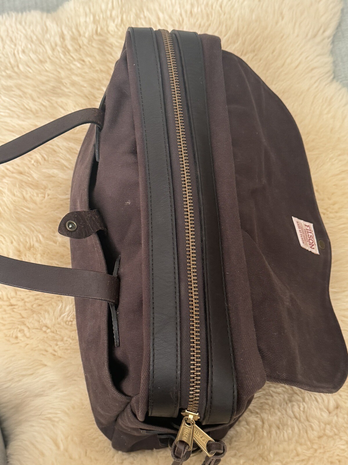 Filson Original Rugged Twill Briefcase Computer Bag M… Gem