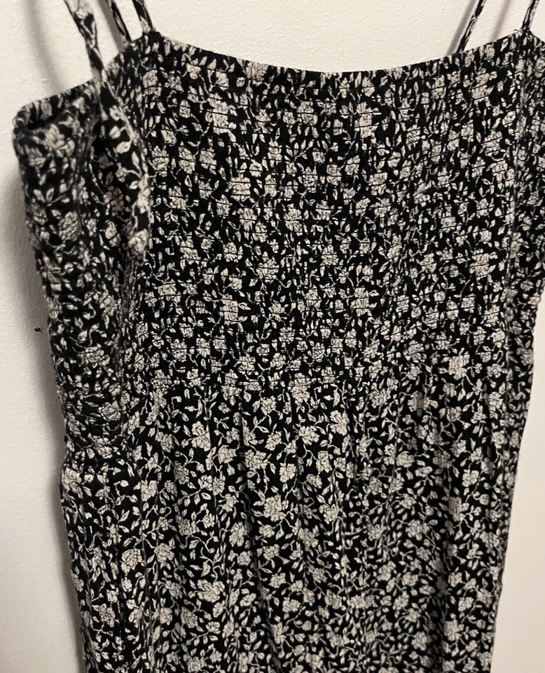 Ralph Lauren Denim & Supply  Medium Floral Cotton One-Piece Romper Sleeveless - Image 2 of 4