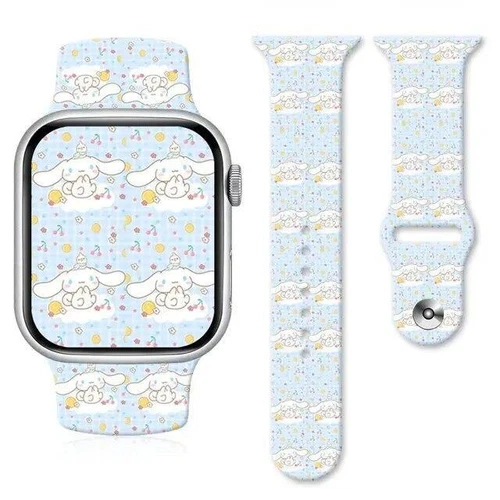Anime Sannrio My Melody Cinnamoroll Kuromi Uhrenarmband für Apple Watch 8765 Stra - Bild 51 von 58