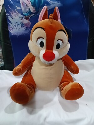 ''Dale Chipmunk Plush Toy Stuffed Animal Soft Beanie Disney 14''
