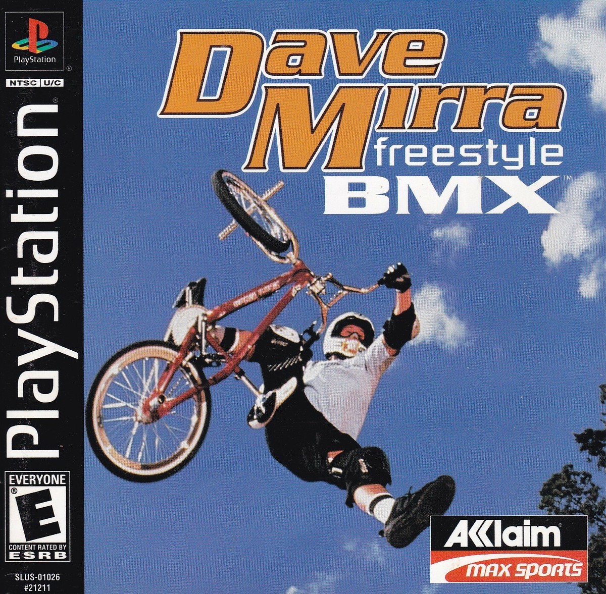 Dave Mirra Freestyle BMX (Sony PlayStation 1, 2000) *COMPLETE