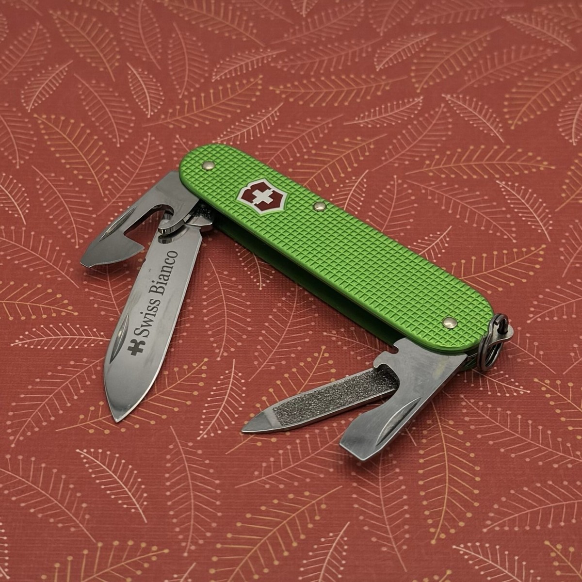 Swiss Bianco Exclusive Victorinox Cadet Apocalypse Green Alox Swiss Army  Knife