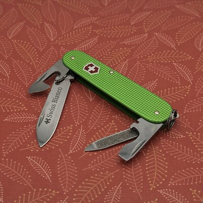 Swiss Bianco Exclusive Victorinox Cadet Apocalypse Green Alox