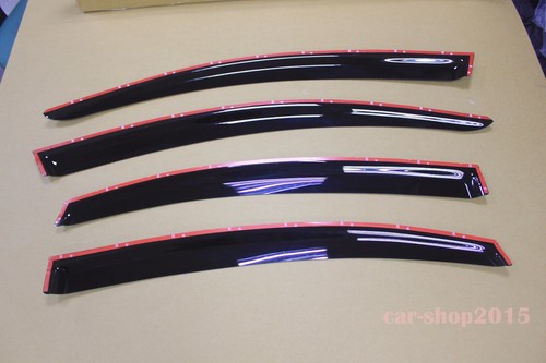 Mazda 6 Mazda6 Seden 2009-2013 Window Visor Vent Sun Shade Rain Guard 4pcs - Picture 6 of 6