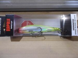 LOT OF 3 Rapala RipStop Minnow Suspending Jerk Baits RPS09AS Albino Shiner LURES