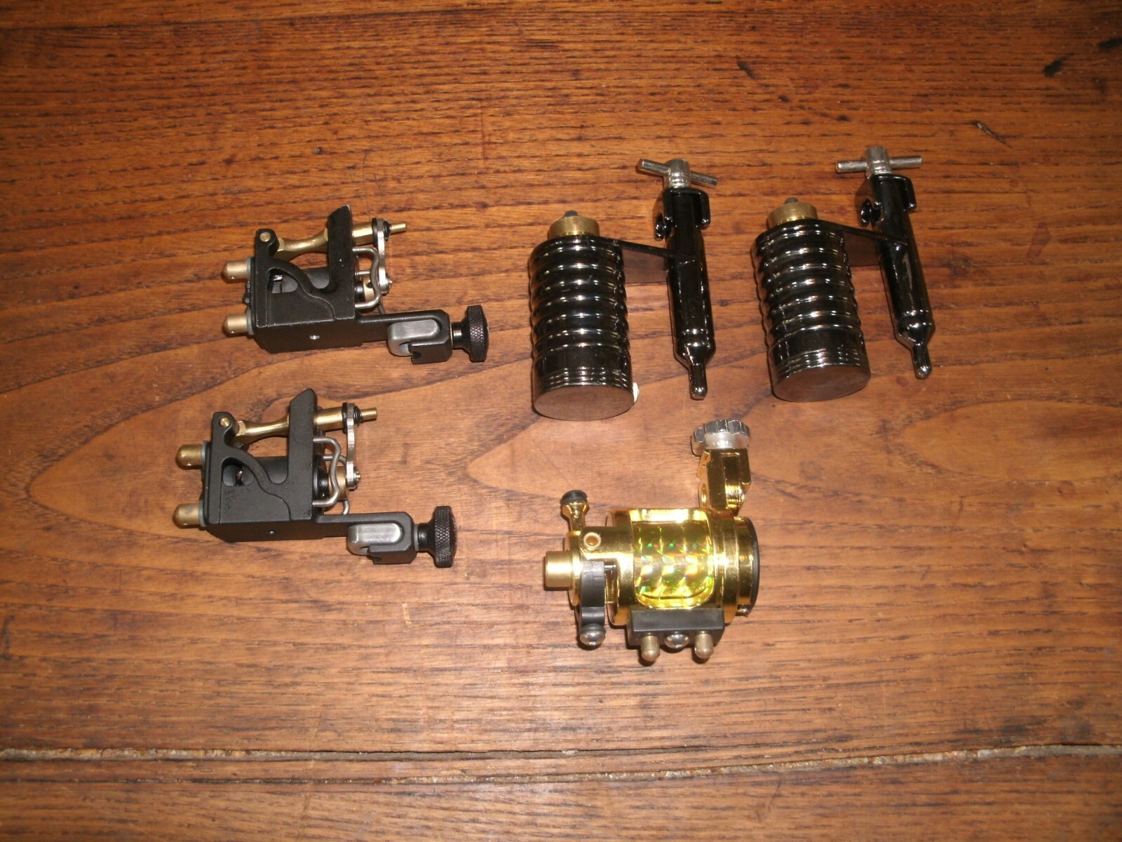 Machine de tatouage rotative silencieuse lot de 5 avec connexion RCA