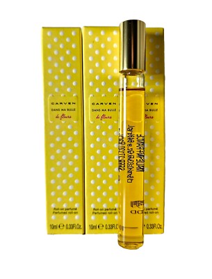 CARVEN -Dans Ma Bulle De Fleurs 30 ml Eau de Toilette Roll On Parfum 3x 10 ml
