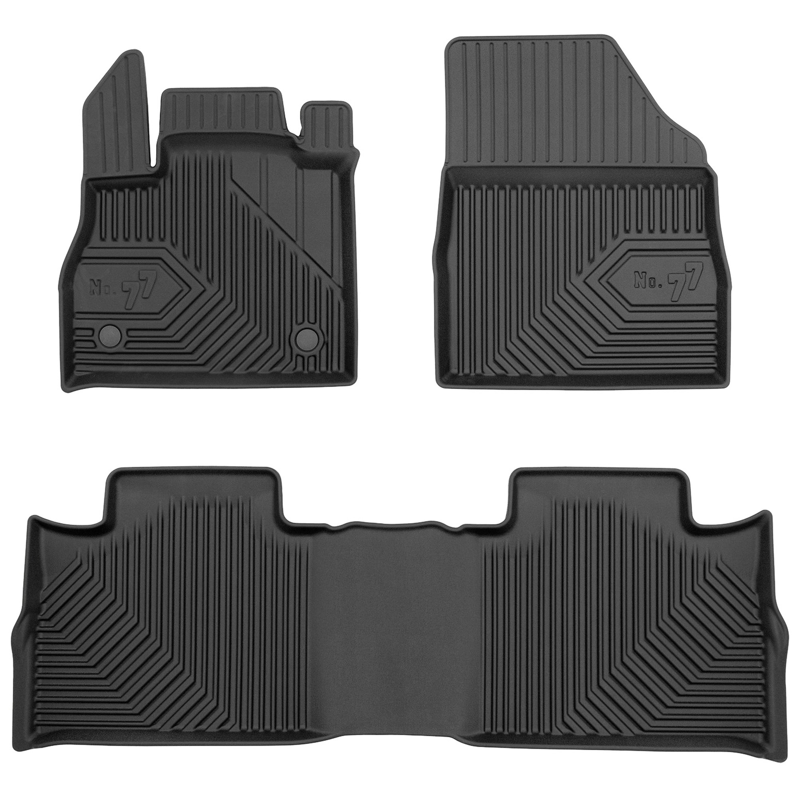 Tapis de sol caoutchouc TPE Frogum No.77 Renault Espace V 2014 2015 2016 2017 2018 2019 2020 2021 2022