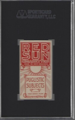 sun tobacco 1910 Red Sun Cigarettes Tobacco Card T226 Matty Baldwin SGC 5 BUF