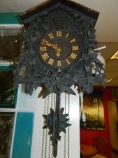 ( Kuckucksuhr ) F. I. Wehrle Antique Cuckoo Clock
