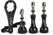 Aluminum Thumbscrew Set + Wrench for Gopro Hero 13, 12, 11, 10, 9, 8, 7, 6, 5, 4