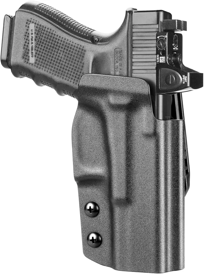 OWB Kydex Holster Fits:Glock 17 Gen3-5/G19 Gen3-5/Glock 26 Gen3-5/G19X/G44/G45