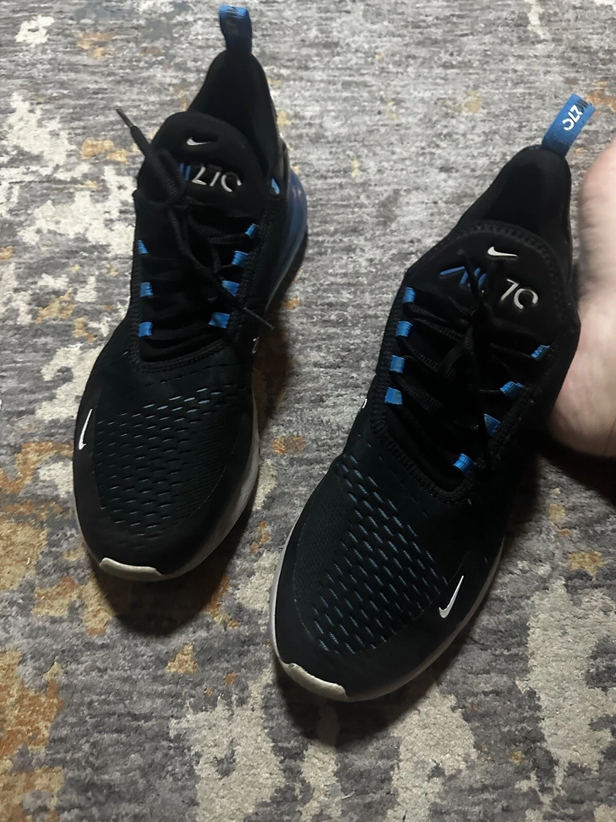 tenis airmax 270 negras y azules