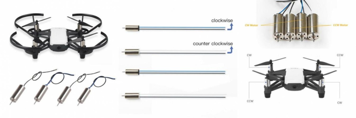 Tello Drone Motor Ryze Drone Company GRADE A2 Ryze Tello Drone