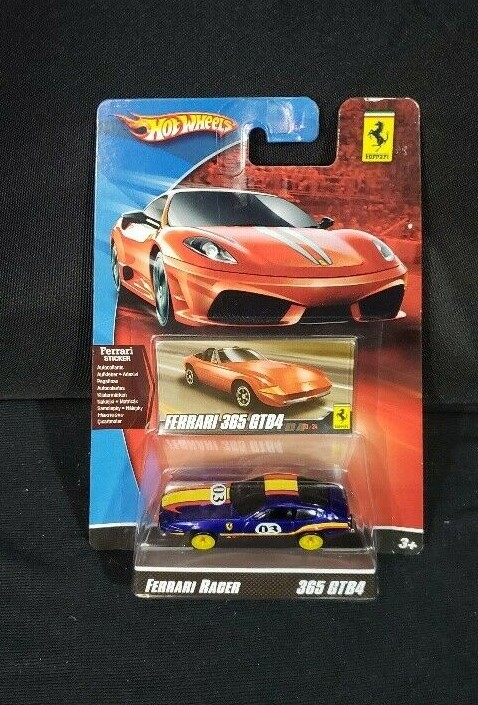 Hot Wheels Ferrari Racer 365 GTB4 - Blue MOC | eBay