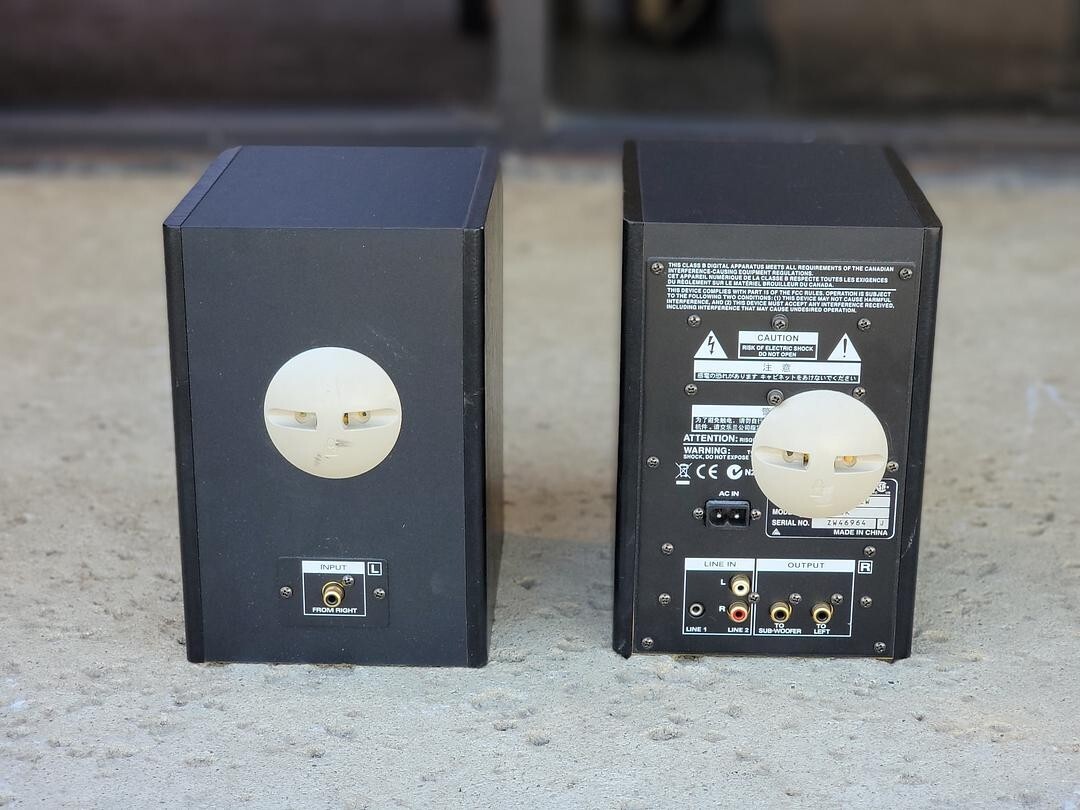 Edirol MA-7A Stereo Micro Monitor Speakers Black Excellent | eBay