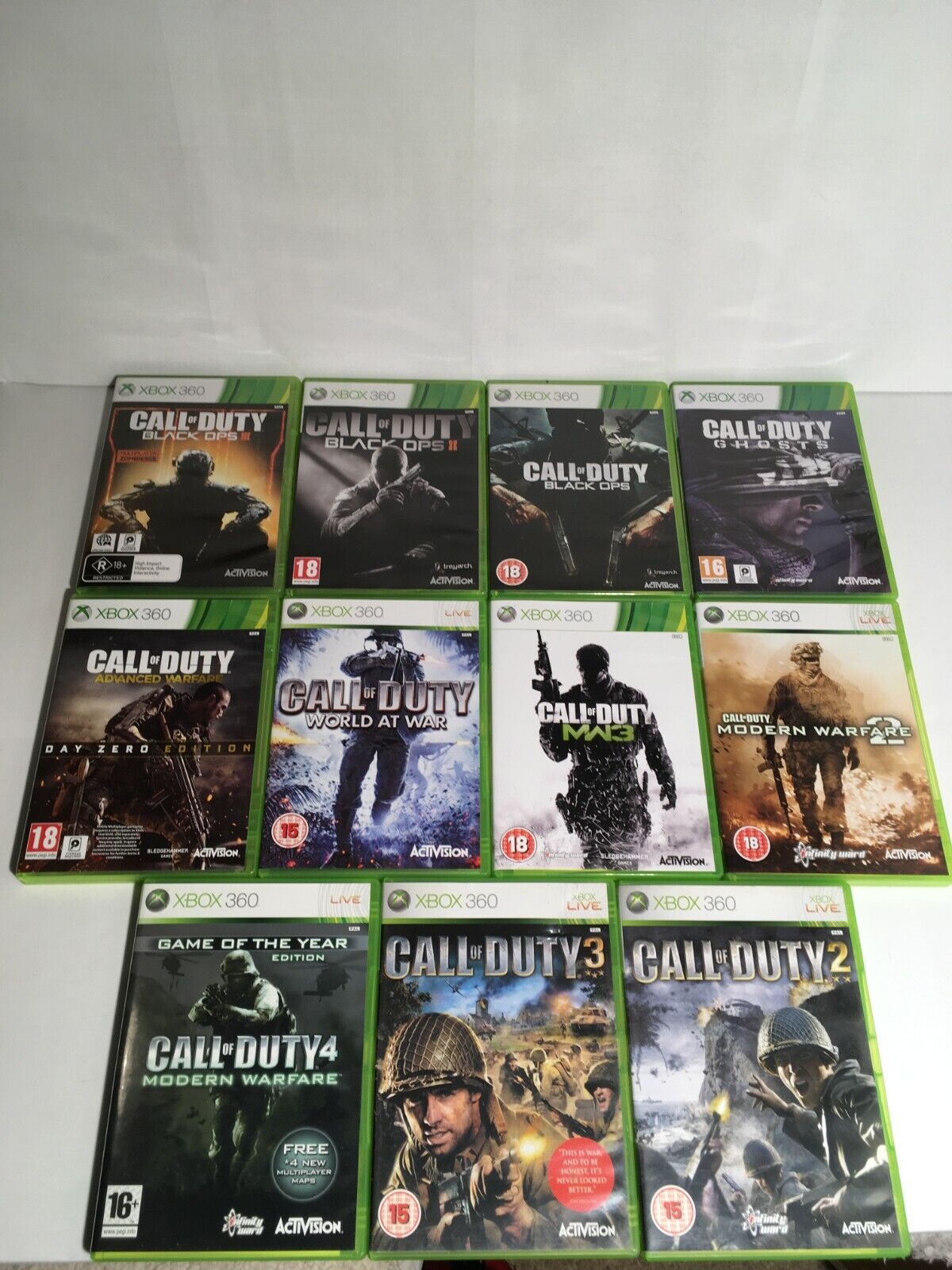 Call of Duty Modern Warfare Xbox One Xbox 360 Games - Choose Your Game