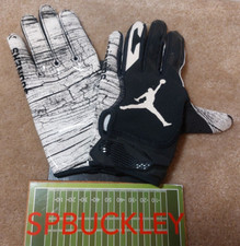 NIKE JORDAN VAPOR JET 6.0 NCAA OKLAHOMA SOONERS RECEIVER FOOTBALL GLOVES, MEDIUM