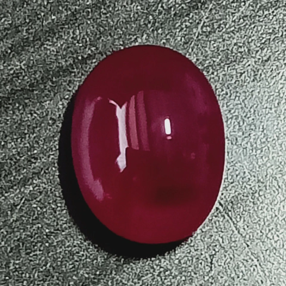 Pigeon Blood Ruby,Ruby 2 Carat Size,Ruby Oval Cabochon,1.85 Cts,Myanmar Red Ruby - Image 4 of 4