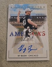 2024 Panini Boys of Summer auto KY BUSH #ed 43/149! Chicago White Sox