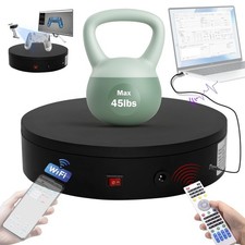 Programmable Motorized Electric Turntable Rotating Display Stand Rotating Pla...