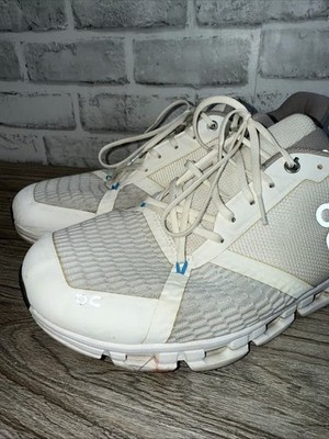 ON Cloudflyer 4 Walking Running Shoes Mens 11, Glacier/Lapis