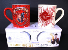Harry Potter Wizarding World Ceramic Mugs Set of Two, 14 oz