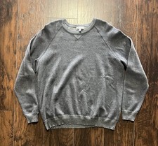 Peter Millar Crown Comfort Interlock Crewneck Sweater Gray Mens XL Casual Golf